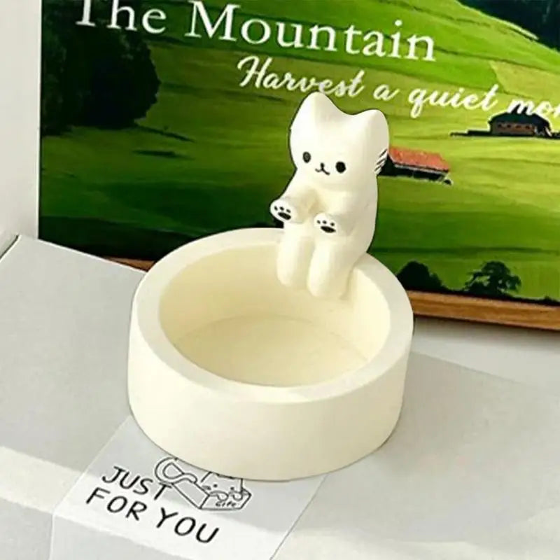 Purrfect Glow™ Kitten Candle Holder