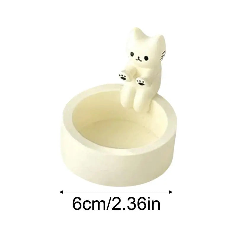 Purrfect Glow™ Kitten Candle Holder