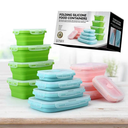 Pop’nStore Silicone Food Containers