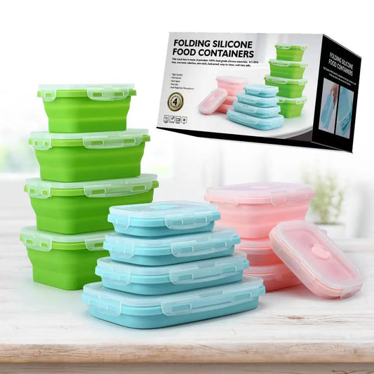 Pop’nStore Silicone Food Containers