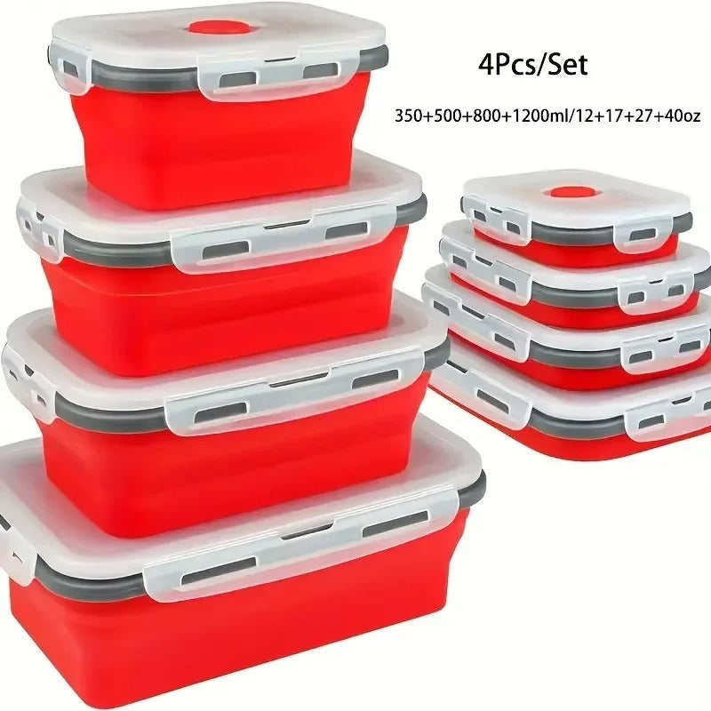 Pop’nStore Silicone Food Containers